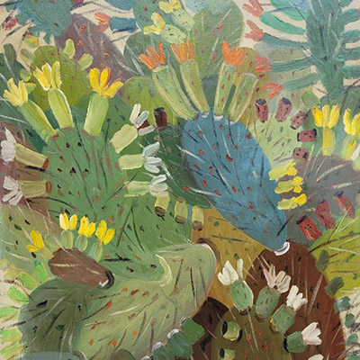Cactus, 70 x 53. Colección particular