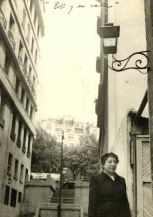 Bibí y su calle, pasaje Seaver, Bs As.